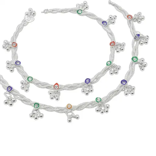 [PRD0011] Tri-Colour Anklet for girls